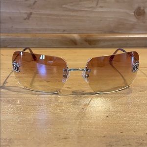 Chanel pink sunglasses